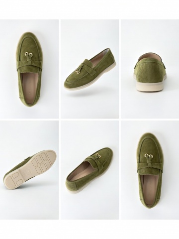 MANOS.RO Pantofi casual dama, piele naturala DY PC2417 - Img 6