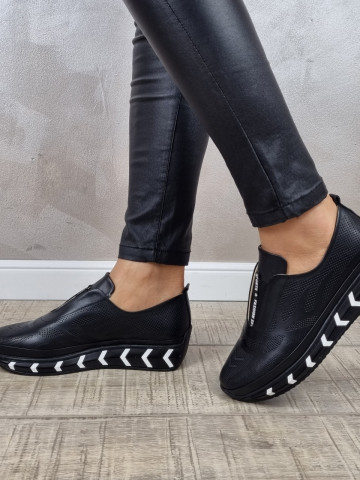 MANOS.RO Pantofi casual dama piele naturala PC1716