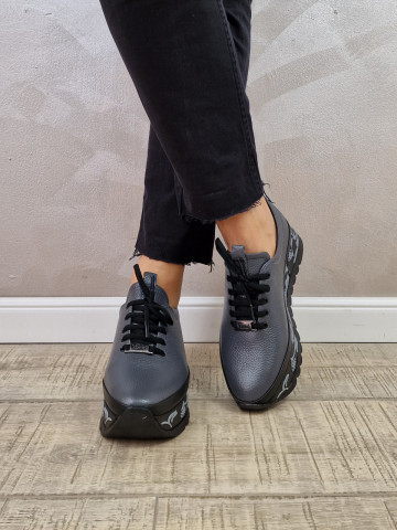 MANOS.RO Pantofi casual dama piele naturala PC1734 - Img 2