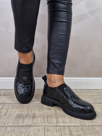 MANOS.RO Pantofi dama CASUAL piele naturala PC1892 - Img 2