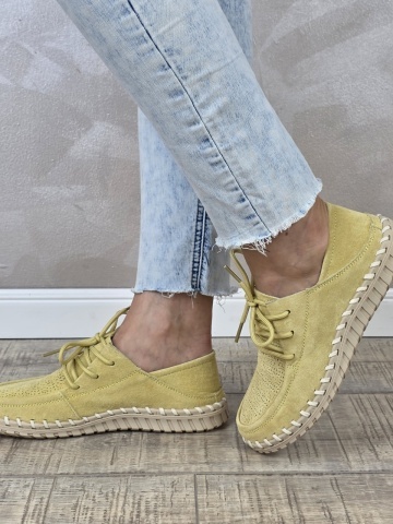 MANOS.RO Pantofi dama casual sport piele naturala FILIPPO PC2392 - Img 4