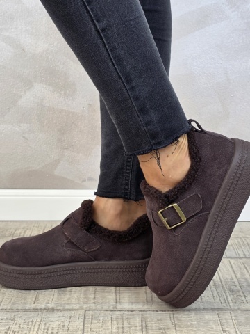 MANOS.RO Pantofi dama casual sport piele naturala FILIPPO PP438 - Img 4