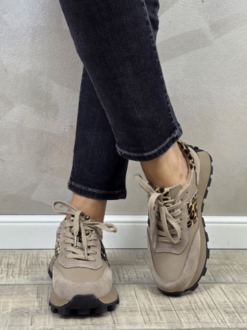 MANOS.RO Pantofi dama casual sport piele naturala FILIPPO PS557 - Img 2