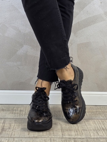 MANOS.RO Pantofi dama casual sport piele naturala Filippo PS614 - Img 3