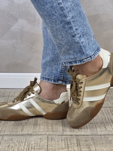 MANOS.RO Pantofi dama casual sport piele naturala FILIPPO PS745 - Img 4
