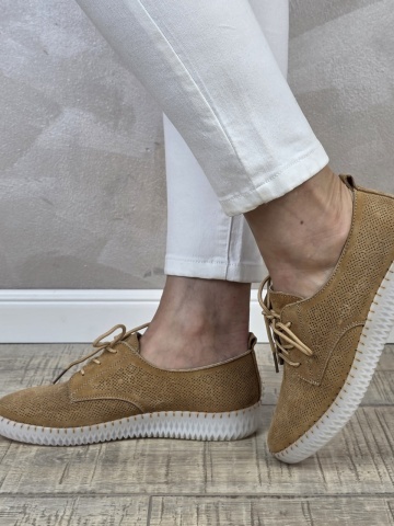 MANOS.RO Pantofi dama casual sport piele naturala FILIPPO PS747 - Img 4