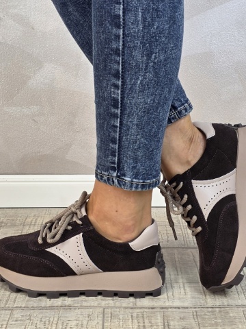 MANOS.RO Pantofi dama casual sport piele naturala FILIPPO PS881