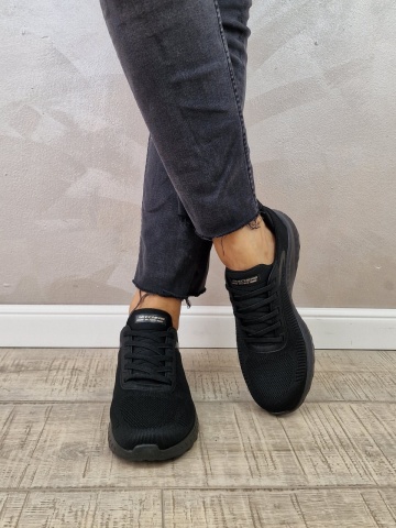 MANOS.RO Pantofi dama sport Skechers® SLIP-INS 117497 BBK - Img 3
