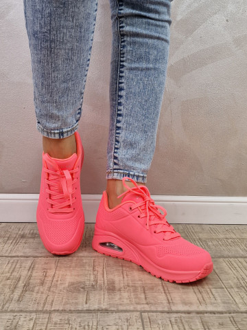 MANOS.RO Pantofi dama sport Skechers® Uno 73690 CRL - Img 3