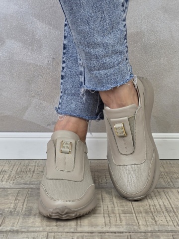 Pantofi casual/sport dama MANOS.RO piele naturala PS697 - Img 2