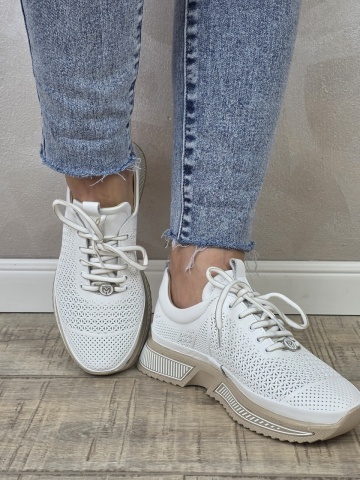 Pantofi casual/sport dama MANOS.RO piele naturala PS699 - Img 3
