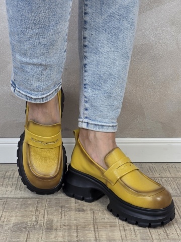 Pantofi dama casual FORMAZIONE piele naturala PC2346 - Img 2