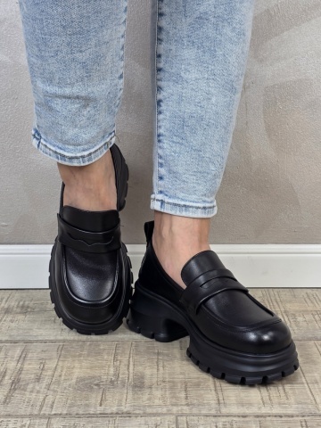 Pantofi dama casual FORMAZIONE piele naturala PC2362 - Img 2