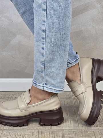 Pantofi dama casual FORMAZIONE piele naturala PC2364