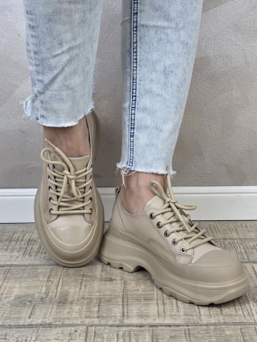 Pantofi dama casual Franco piele naturala PC2338 - Img 2