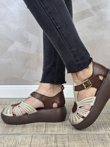 Pantofi dama casual Franco piele naturala PV2150