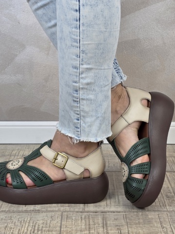 Pantofi dama casual Franco piele naturala PV2158