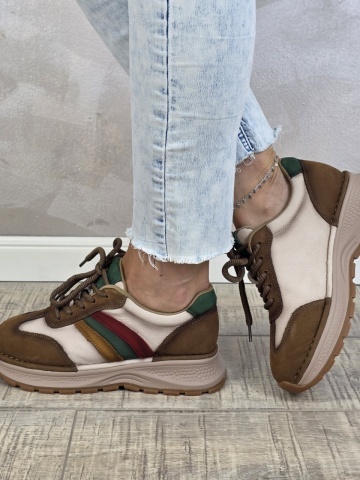 Pantofi dama sport FEELING piele naturala PS816 - Img 2