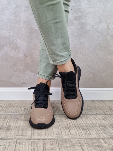 Pantofi dama sport FORMAZIONE piele naturala PS532 - Img 2