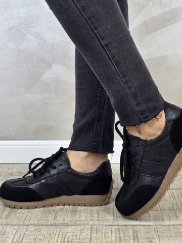 Pantofi dama sport FORMAZIONE piele naturala PS619 - Img 4