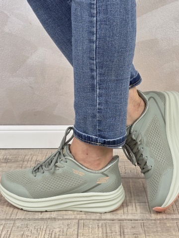 Pantofi dama sport Skechers® Bobs Skillz - Too Essential 117756 OLV - Img 6