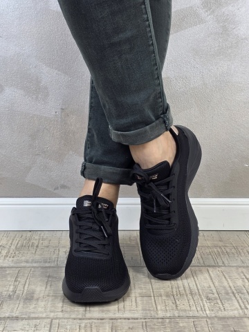 Pantofi dama sport Skechers® Bobs Squad Chaos 117679 BBK - Img 2