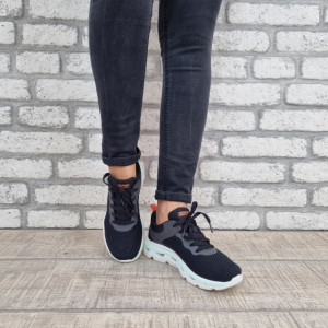 Pantofi sport dama Skechers 117168 BLK - Img 3