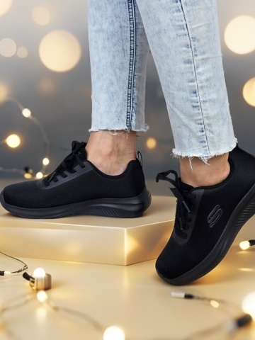 Pantofi sport Skechers® Work Relaxed Fit: Ultra Flex 3.0 Slip Resistant - Jinie 108176 BLK