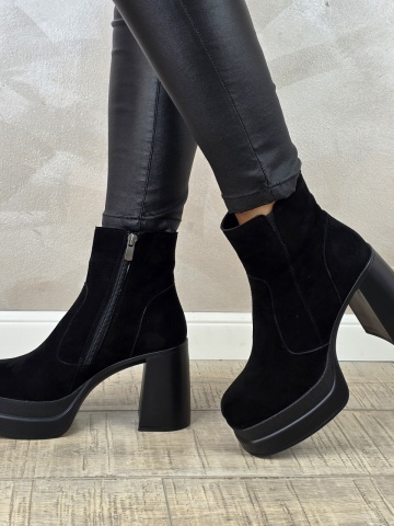 Botine/Ghete dama piele naturala MANOS.RO BT324