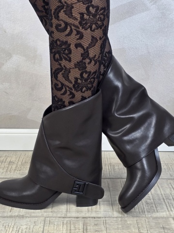 Botine/Ghete dama piele naturala MANOS.RO BT344