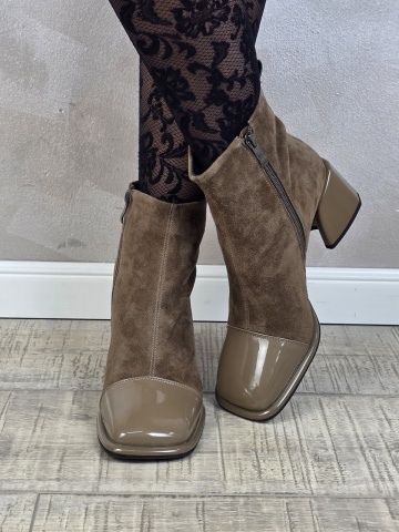 Botine/Ghete dama piele naturala MANOS.RO BT351