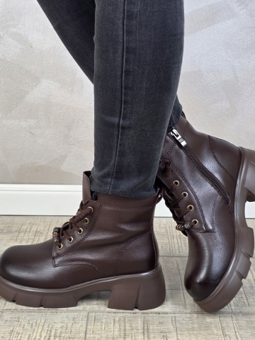 Botine/Ghete dama piele naturala MANOS.RO GD2589