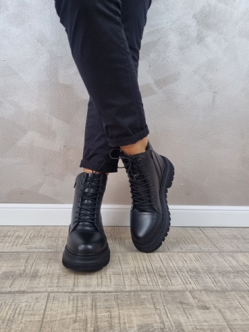 MANOS.RO Ghete dama CASUAL piele naturala CASPIAN GD1754 - Img 2