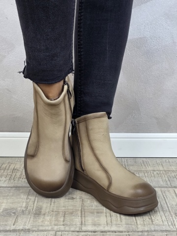 MANOS.RO Ghete dama piele naturala FRANCO GERARDO GD2600 - Img 2