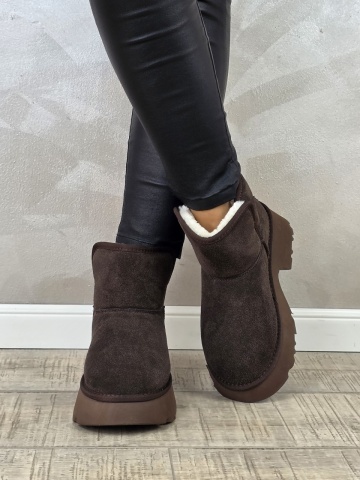 MANOS.RO Ghete dama piele naturala Water Repellent ANA VIOTTI GD2341 - Img 2