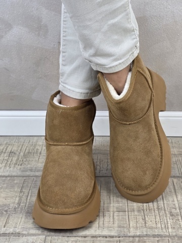 MANOS.RO Ghete dama piele naturala Water Repellent ANA VIOTTI GD2427 - Img 4