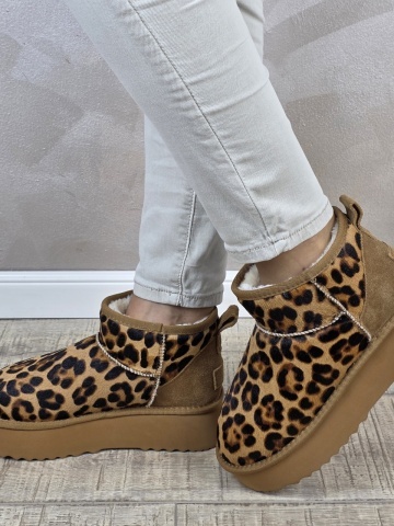 MANOS.RO Ghete dama piele naturala Water Repellent ANA VIOTTI GD2428 - Img 5
