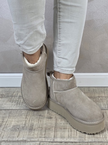 MANOS.RO Ghete dama piele naturala Water Repellent ANA VIOTTI GD2438 - Img 3