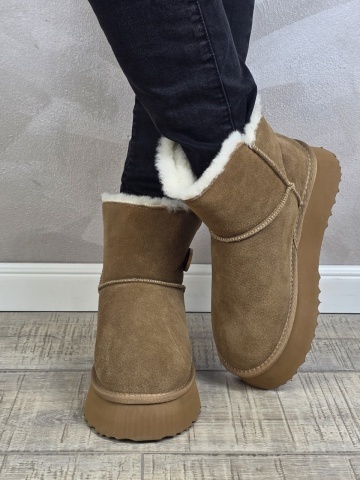 MANOS.RO Ghete dama piele naturala Water Repellent ANA VIOTTI GD2530 - Img 5