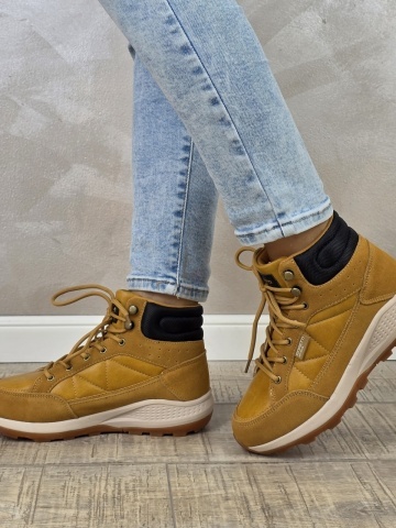 MANOS.RO GHETE dama sport Goretti piele naturala GS003