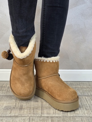 MANOS.RO Ghete/Pantofi dama piele naturala Water Repellent ANA VIOTTI GD2623 - Img 2