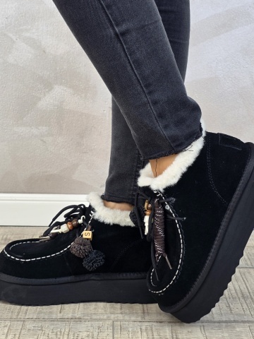 MANOS.RO Ghete/Pantofi dama piele naturala Water Repellent ANA VIOTTI GD2625 - Img 4