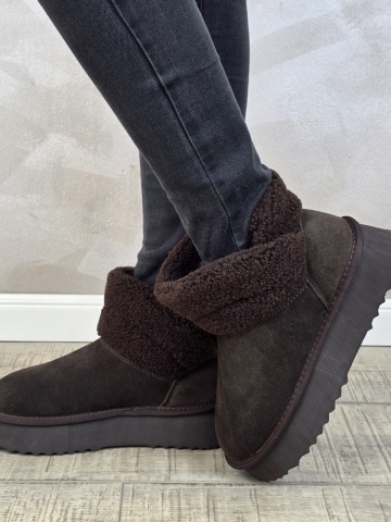 MANOS.RO Ghete/Pantofi dama piele naturala Water Repellent ANA VIOTTI GD2629