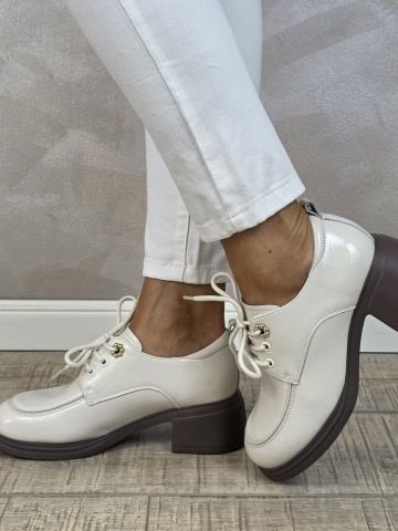 MANOS.RO Pantofi dama Ana Viotti piele naturala PO378 - Img 2