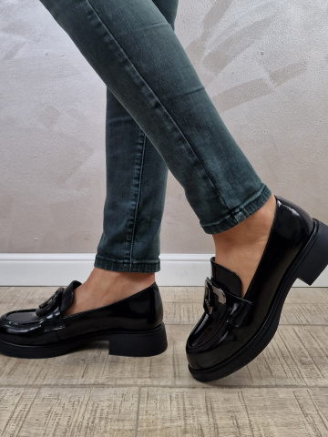 MANOS.RO Pantofi dama casual piele naturala FILIPPO PC1844 - Img 3