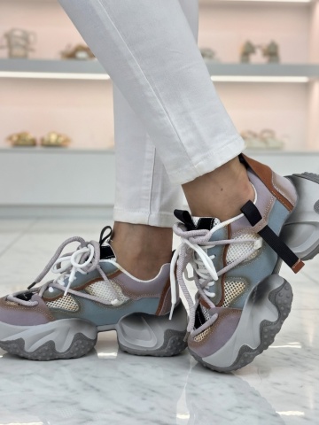 MANOS.RO Pantofi dama casual sport piele naturala FEEL PS749 - Img 6