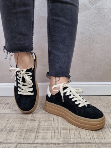 MANOS.RO Pantofi dama casual sport piele naturala Filippo PS468 - Img 2