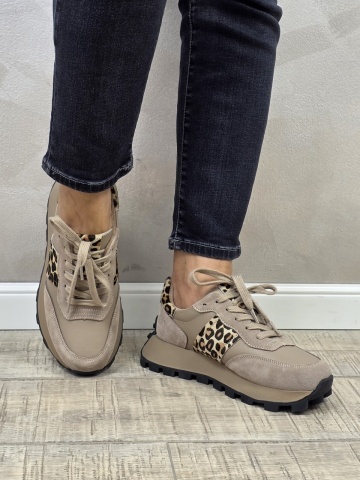 MANOS.RO Pantofi dama casual sport piele naturala FILIPPO PS557 - Img 3