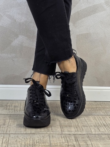 MANOS.RO Pantofi dama casual sport piele naturala Filippo PS613 - Img 3