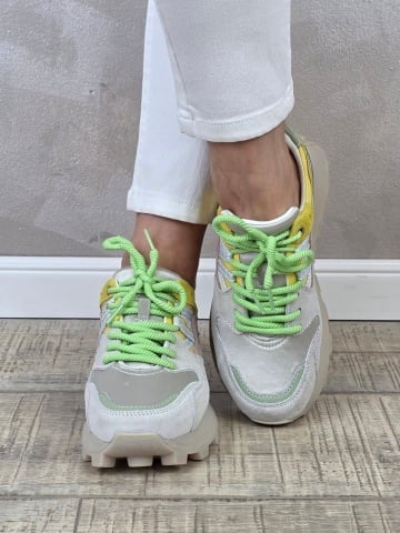 MANOS.RO Pantofi dama casual sport piele naturala Filippo PS743 - Img 2